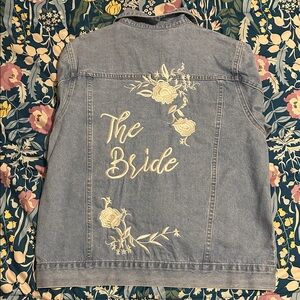 Unique Bridal Jean Jacket